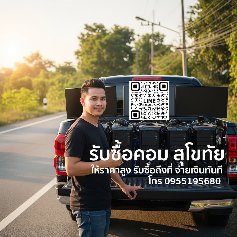 รับซื้อคอมสุโขทัย, ร้านรับซื้อคอมสุโขทัย