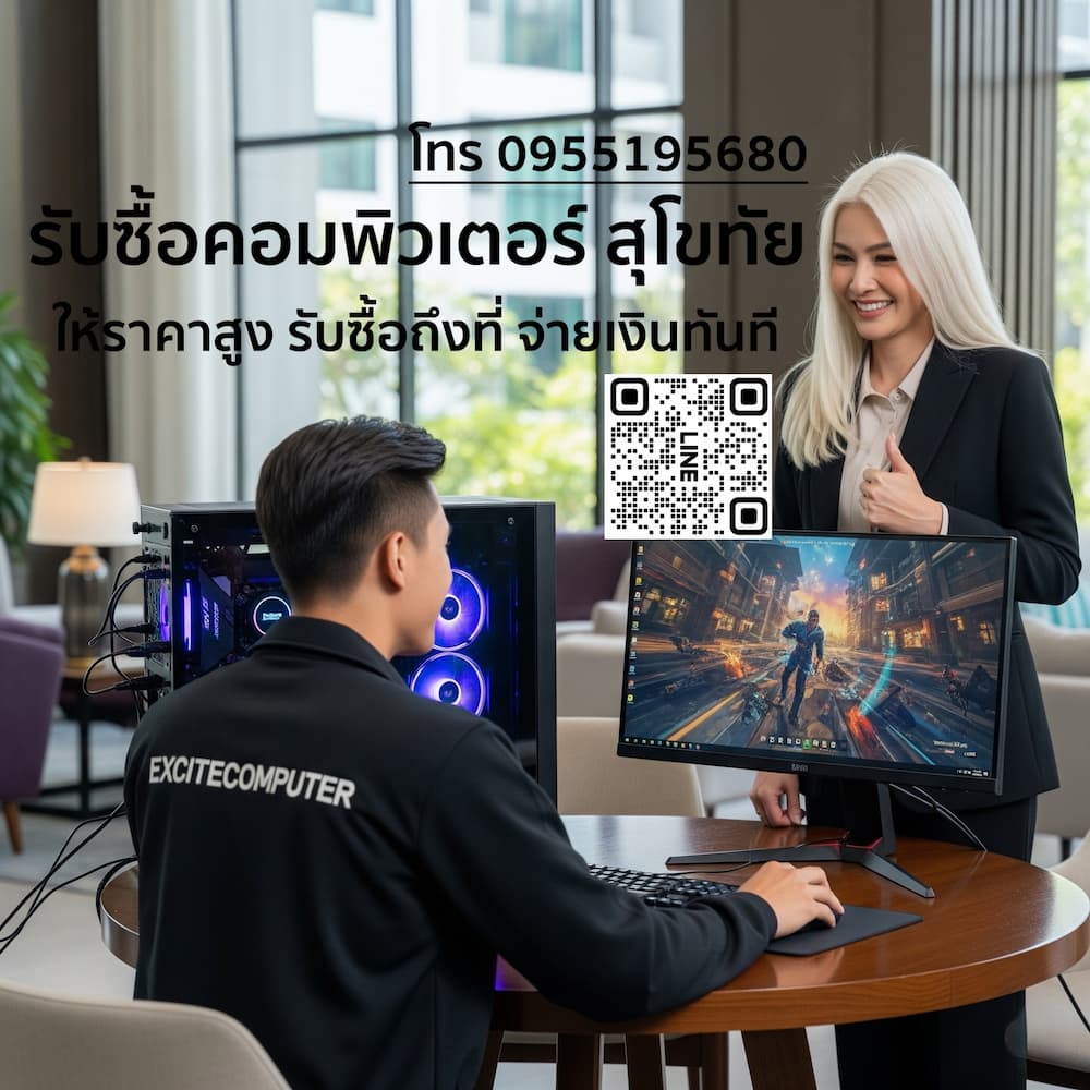รับซื้อคอมสุโขทัย, ร้านรับซื้อคอมสุโขทัย